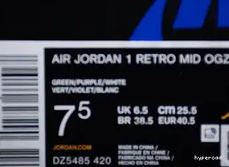 Hyperoad “Voodoo” Air Low OG Jordan x Zion Williamson 1 0505